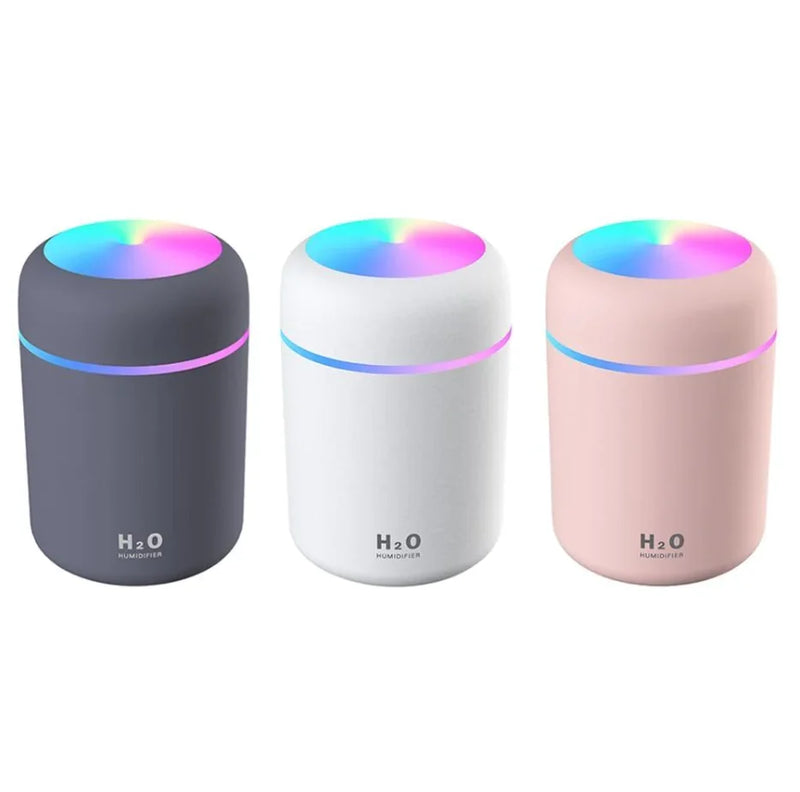 Humidifier Air Diffuser Ultrasonic LED - Envio Imediato