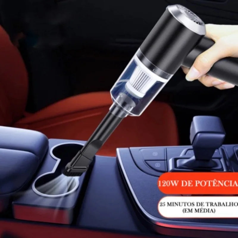 Mini Aspirador de Pó Automotivo Profissional - Envio Imediato