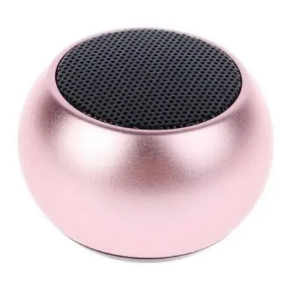 Mini Caixa de Som Bluetooth de Metal Amplificada - Envio Imediato