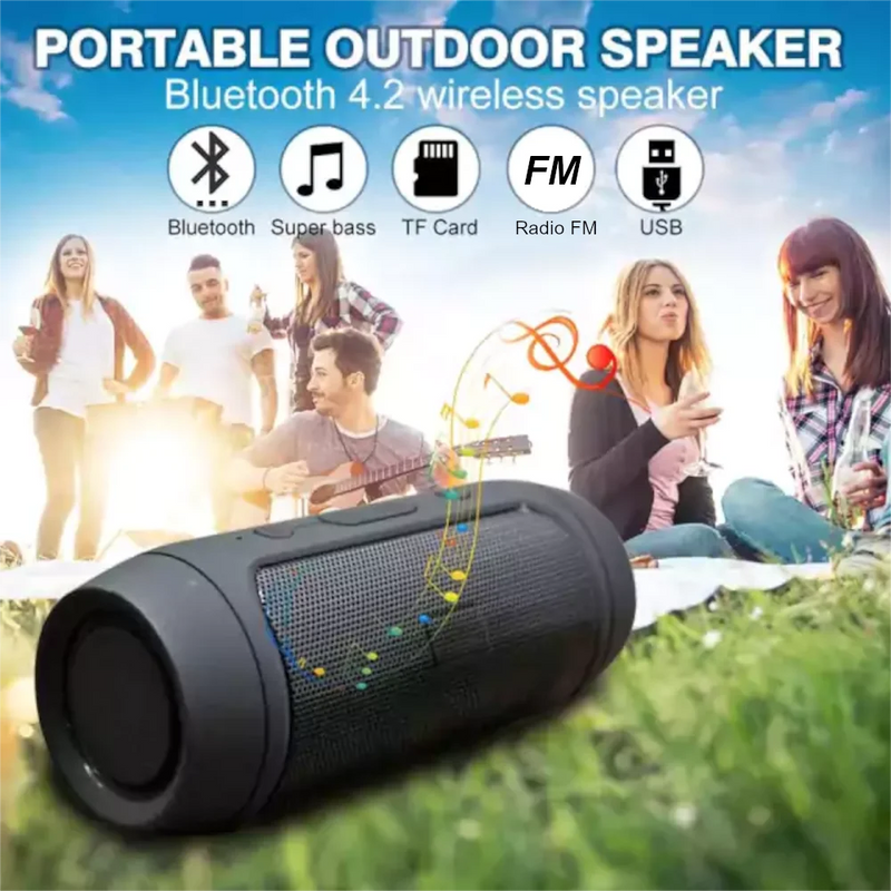 Speaker Portátil Bluetooth AL-007 - Envio Imediato