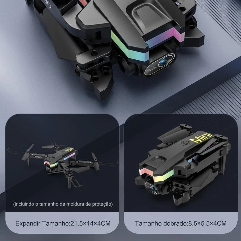 Drone Profissional XT8 Mini com Câmera 4K HD - Envio Imediato