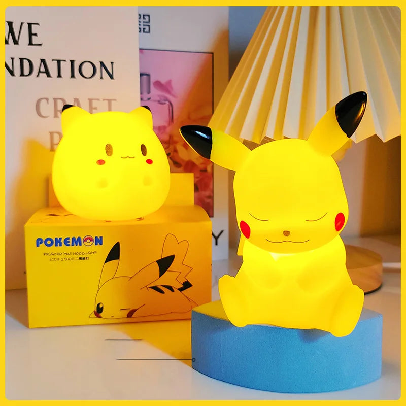 Luminária de Noite Pokémon Pikachu, Edição de Colecionador Por Tempo Ilimitado - Envio Imediato