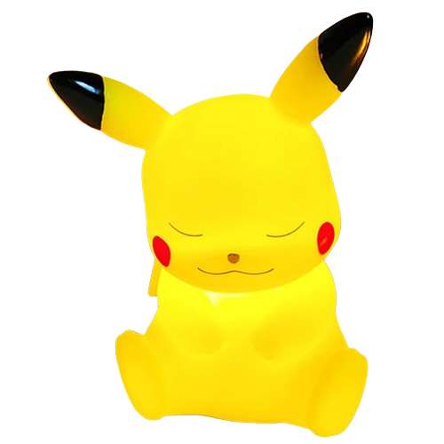 Luminária de Noite Pokémon Pikachu, Edição de Colecionador Por Tempo Ilimitado - Envio Imediato