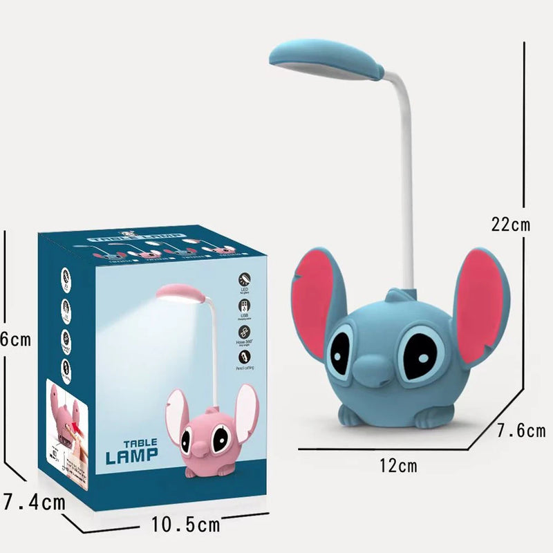 lilo & stitch lâmpada de mesa led com apontador de lápis - Envio Imediato