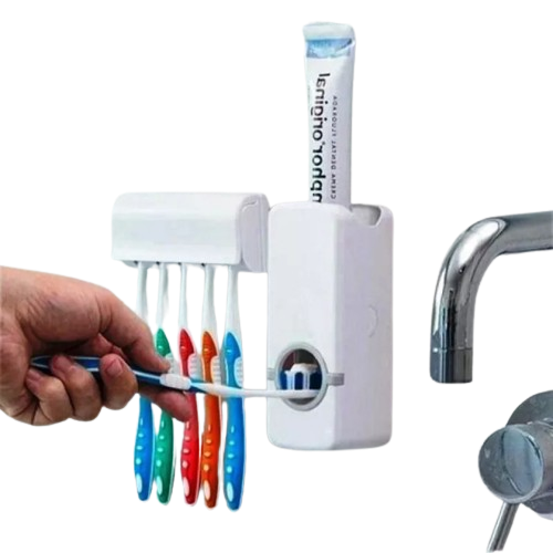 Dispenser Aplicador de Pasta de Dente - Envio Imediato