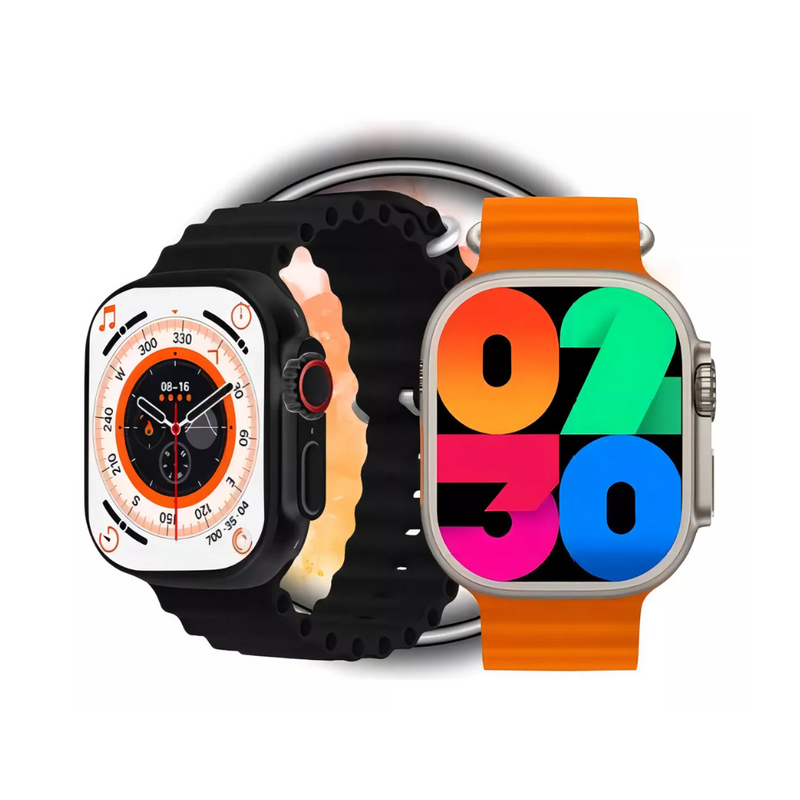 Smartwatch S8 Ultra Série 8 S8 Relógio Inteligente AI De Voz 2.0 Polegadas Blu